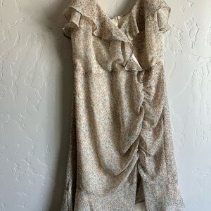Floral Ruffle Dress